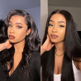 Luvme Hair PreMax Wigs - 180% Density Body Wave / Straight Glueless 13x4 Frontal Lace Long Wig Pre-Cut Lace