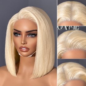 Luvme Hair PreMax Wigs | Blonde 613 Silky Straight Glueless 5x5 Closure HD Lace Wig Pre-Cut Lace