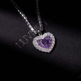 Luvme Hair VIP Points Reward  | Limited Edition Luvme Purple Heart Necklace