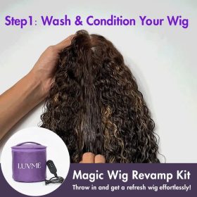 Luvme Hair Hair Steamer Thermal Heat Cap with US Plug, for Deep Conditioning, Waterproof & Removable Inner Bag