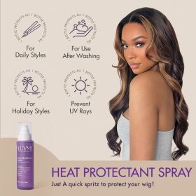 Luvme Hair US Only | Heat Protectant Spray, Leave-in Conditioner, up to 450?H Heat Protection, Color & Shine Seal | LUVME HAIR?