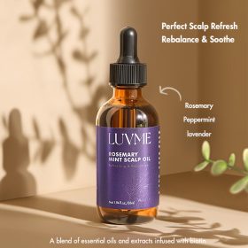 Luvme Hair US Only | Luvme Rosemary Mint Scalp Oil, Scalp Care, Soothe & Strengthen | Add-on Item