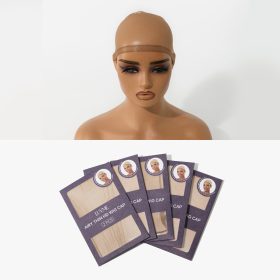 Luvme Hair LUVME Wig Cap Set, 5 Packs (10 pcs, Dark Brown) ?C Soft, Stretchy, Breathable Caps with Secure Fit for Lace Wigs | Add-on Item
